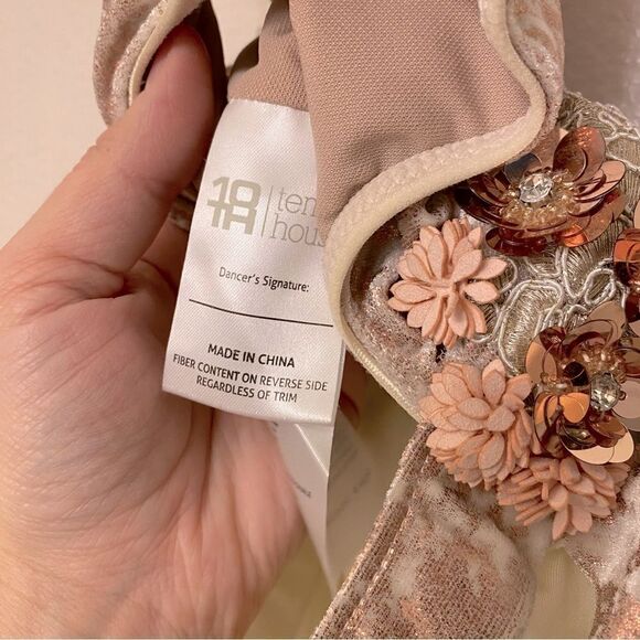 Revolution 10th House Dance Costume copper velvet RELATIVITY TH20268 child SC - Picture 11 of 15